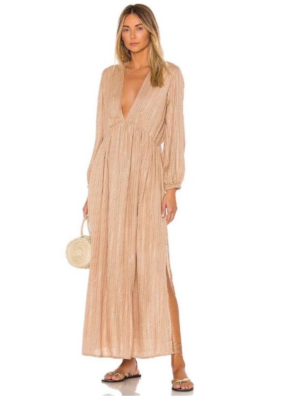 NWOT REVOLVE Sundress Chicago Long Dress in Roma